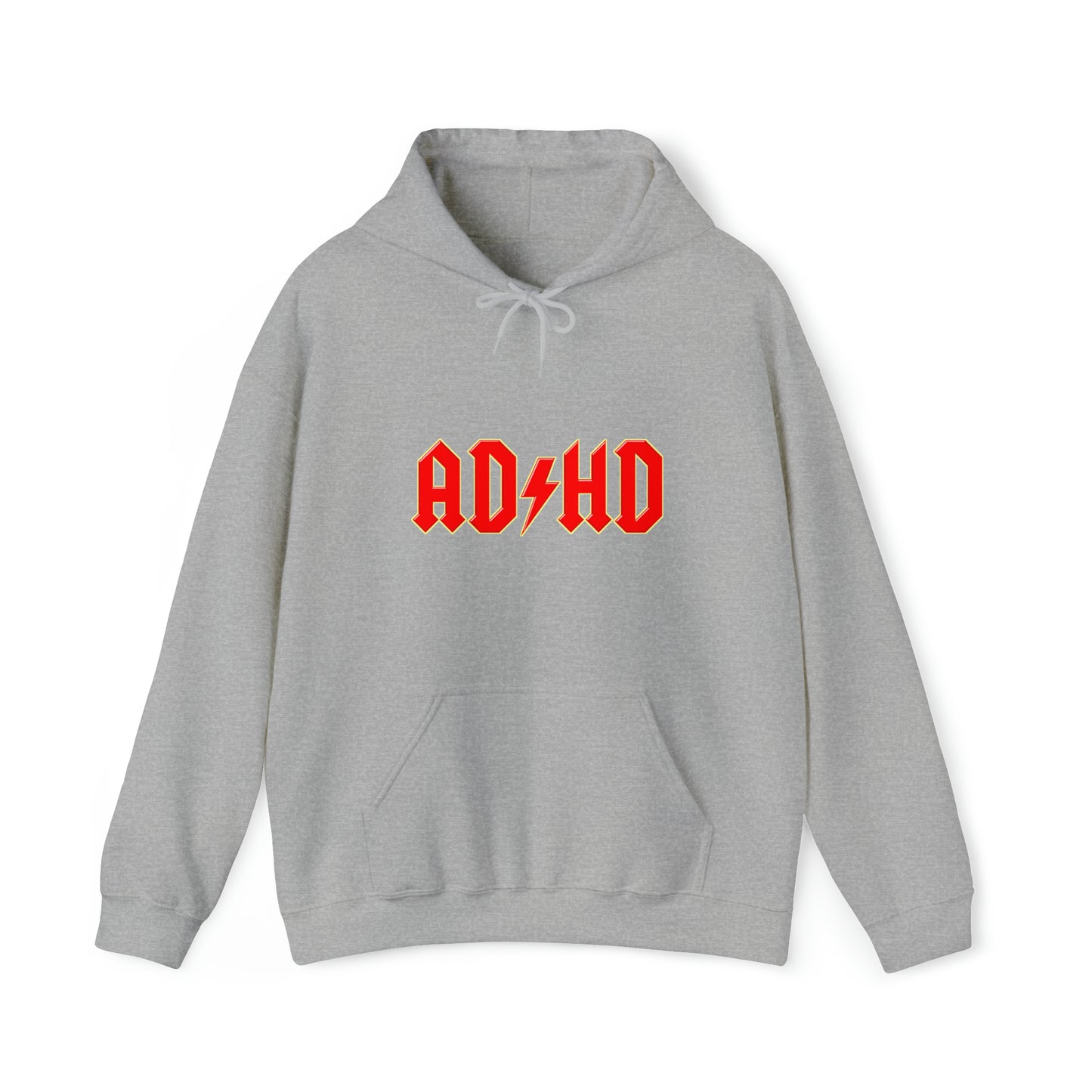 Custom Parody Hooded Sweatshirt, AD-HD design