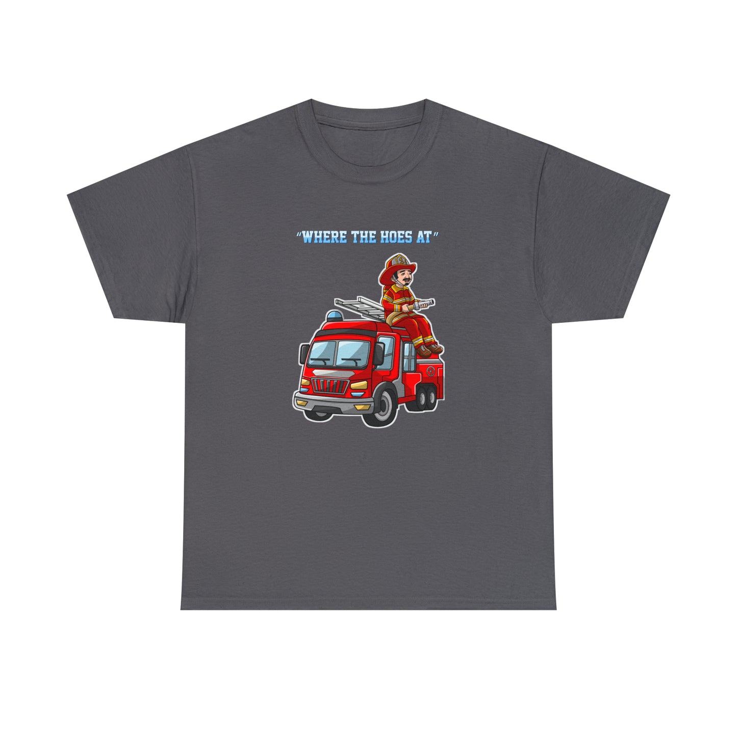 Custom Parody T-shirt, Where the hoes at design