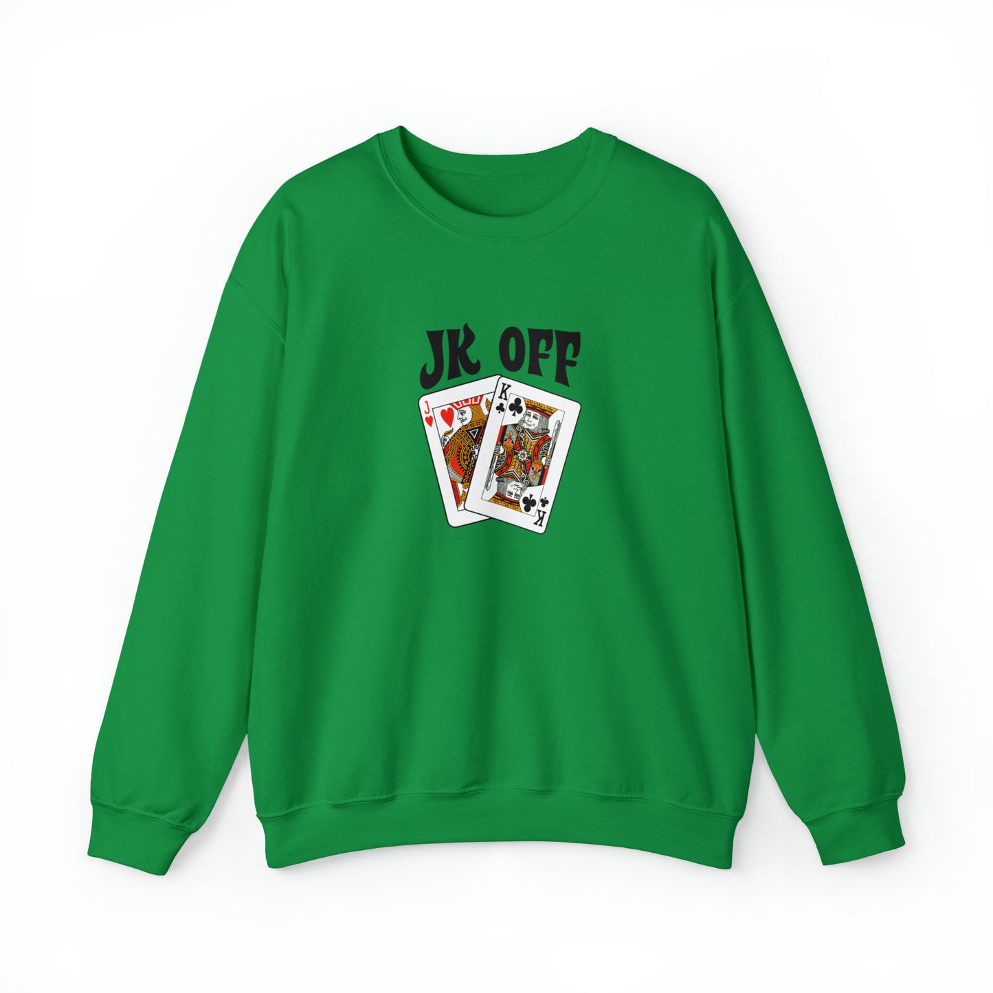 Custom Parody Crewneck Sweatshirt, JK off Design