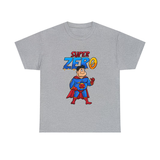 Custom Parody T-shirt, Super Zero design