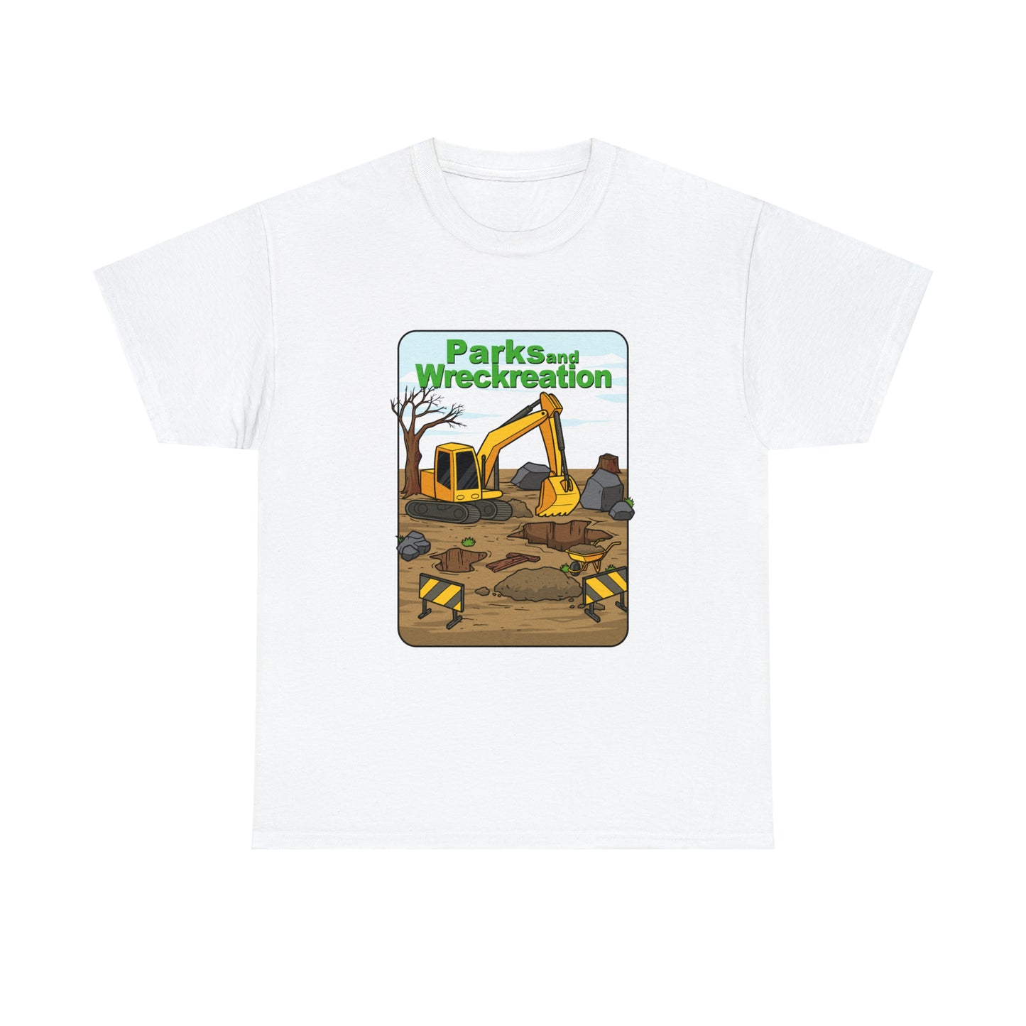 Custom Parody T-shirt, Parks N Wreckreation shirt design