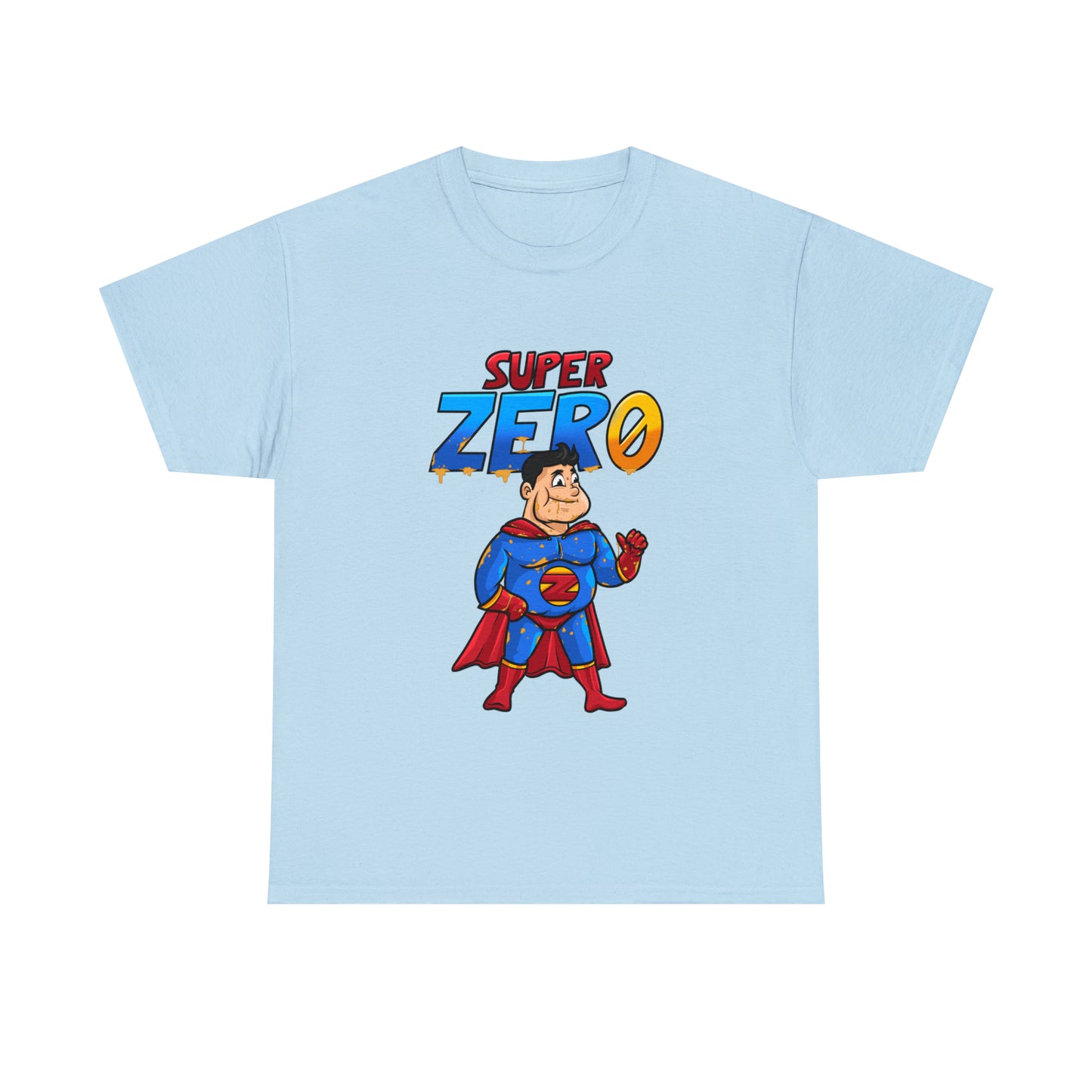 Custom Parody T-shirt, Super Zero design