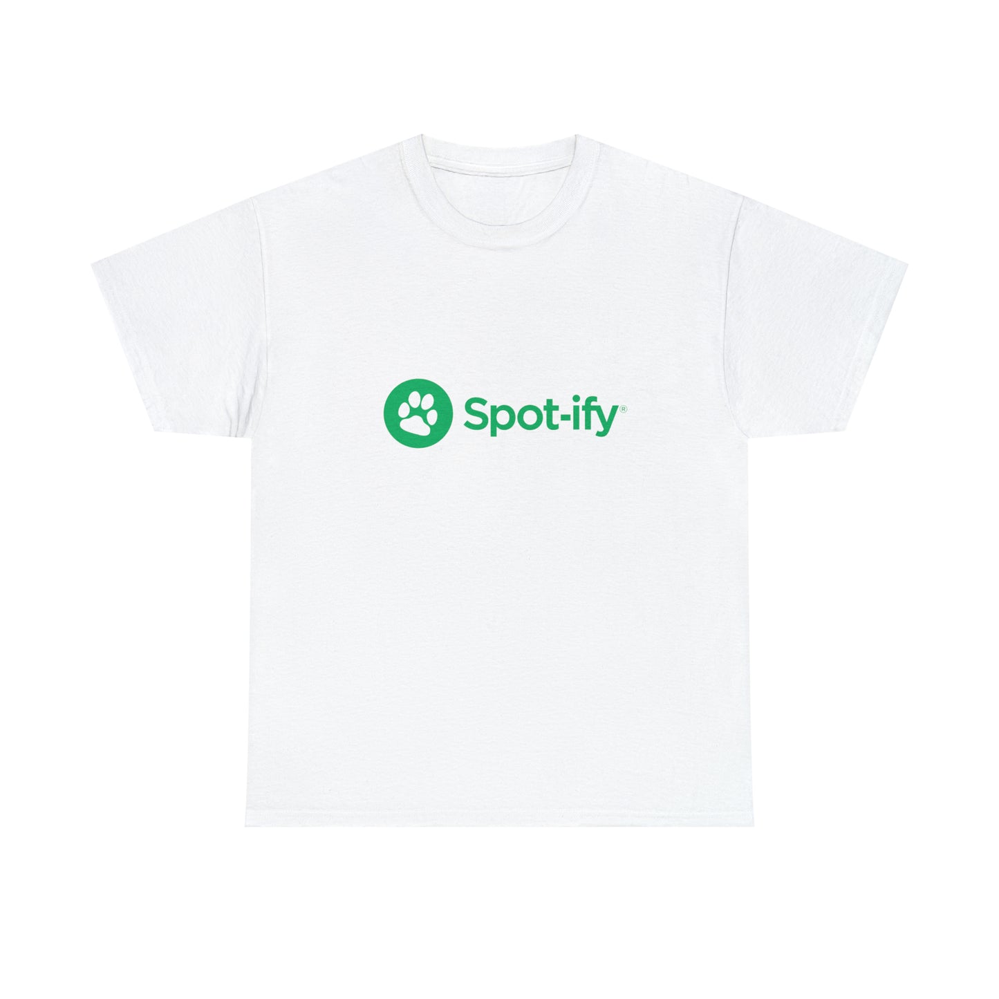 Custom Parody T-shirt, Spot-ify design