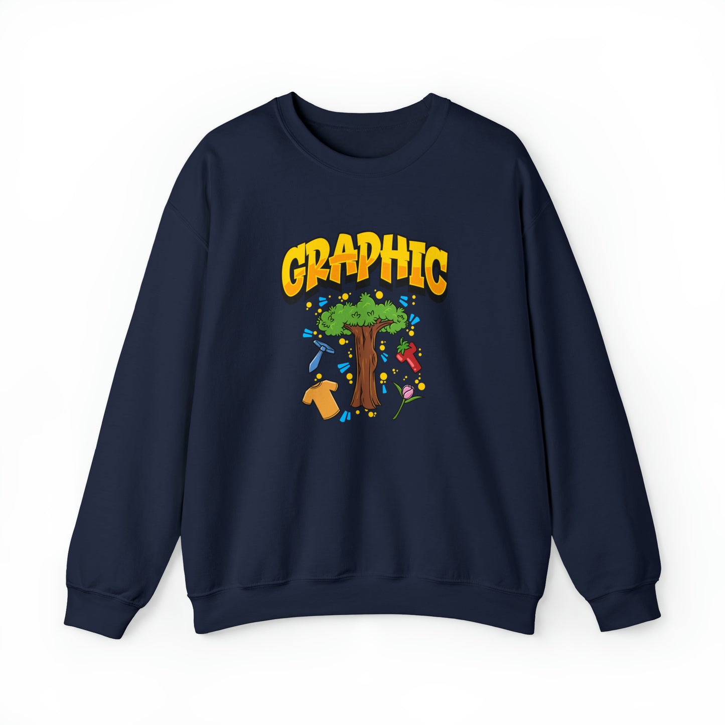 Custom Parody Crewneck Sweatshirt, Graphic T's Design