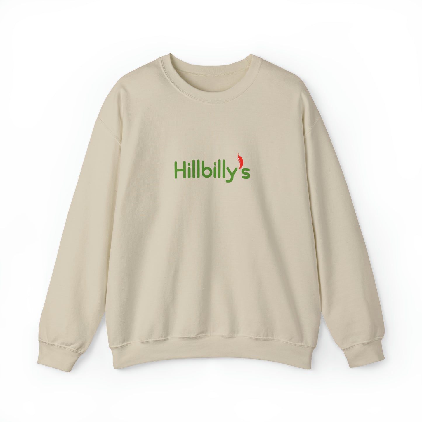 Custom Parody Crewneck Sweatshirt, Hillbilly's Design