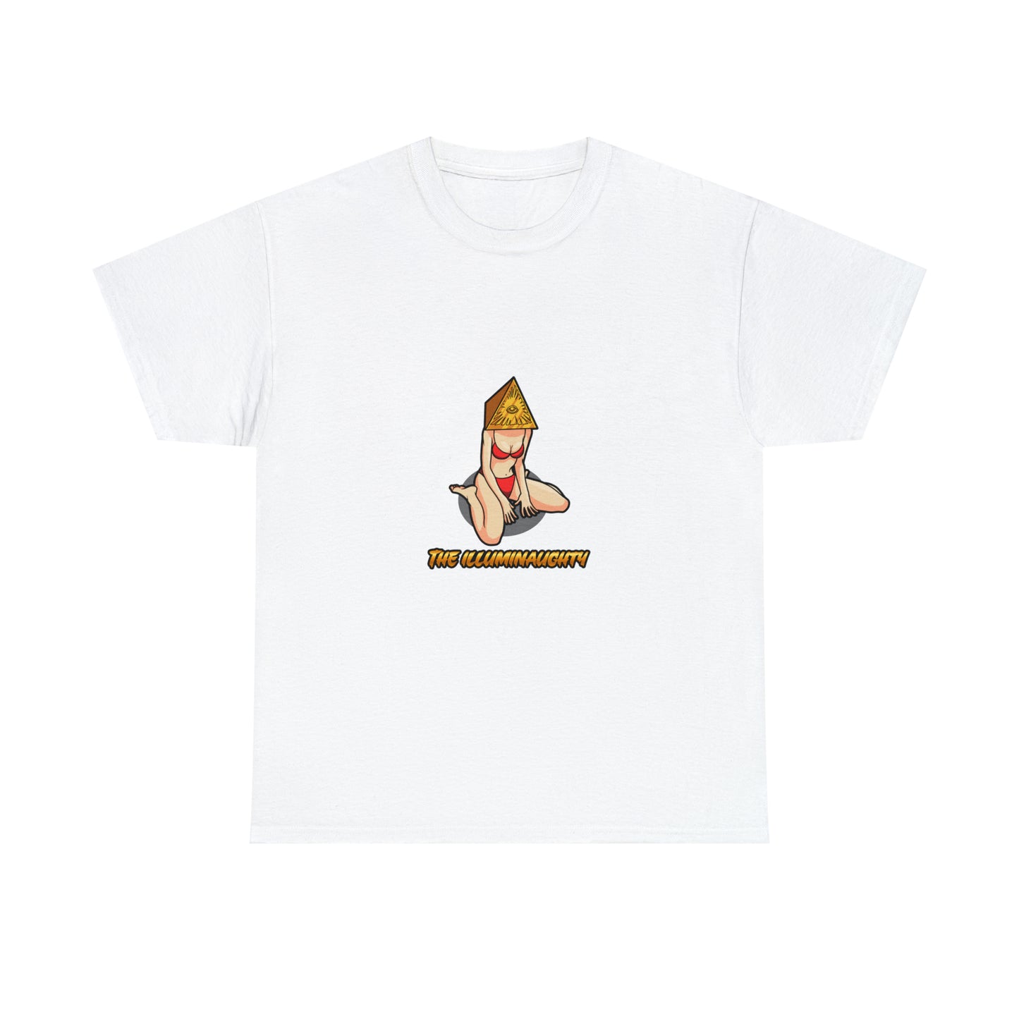 Custom Parody T-shirt, The Illuminaughty design