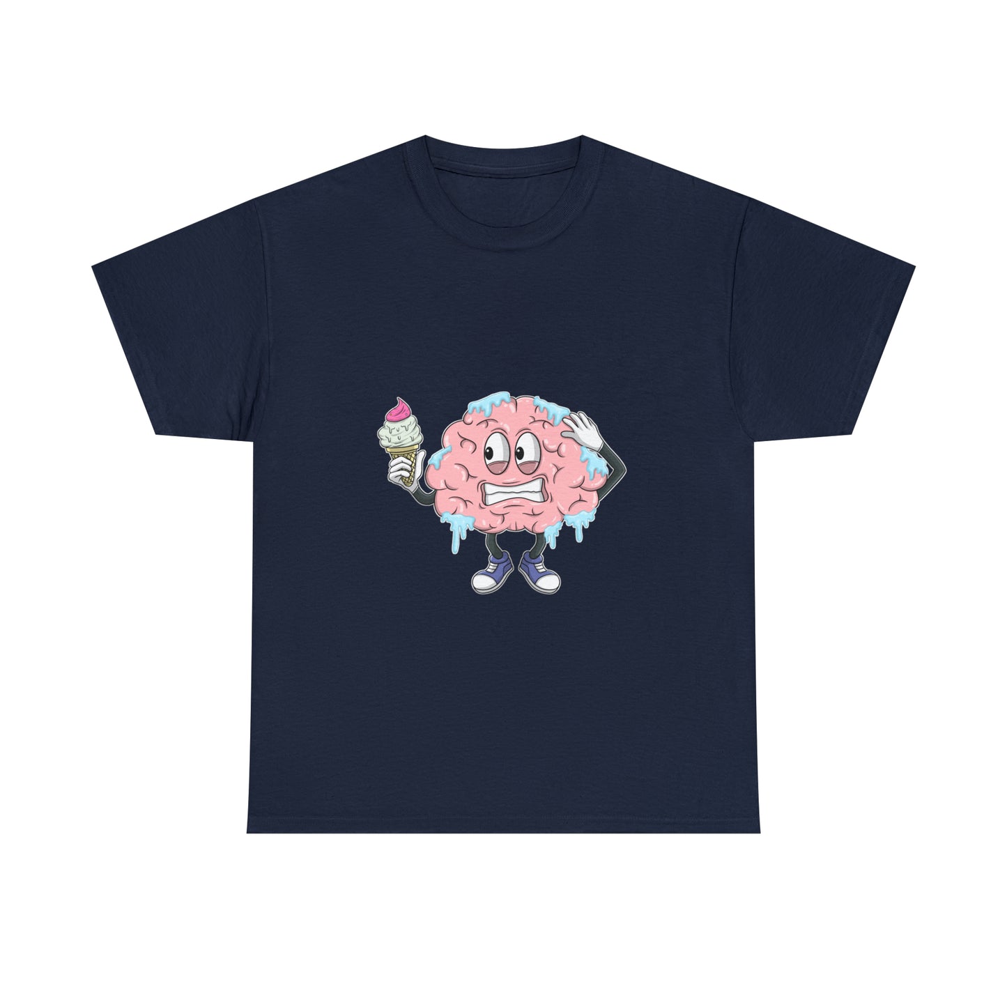 Custom Parody T-shirt, Brain freeze design