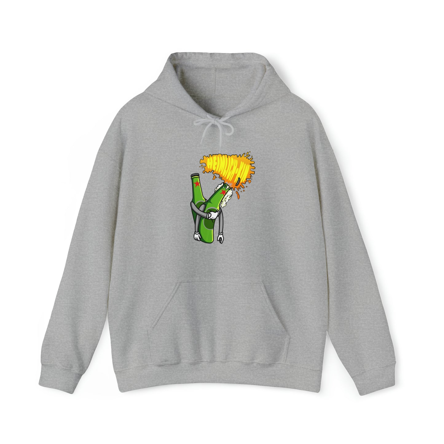 Custom Parody Hooded Sweatshirt, Heimlich-kin design