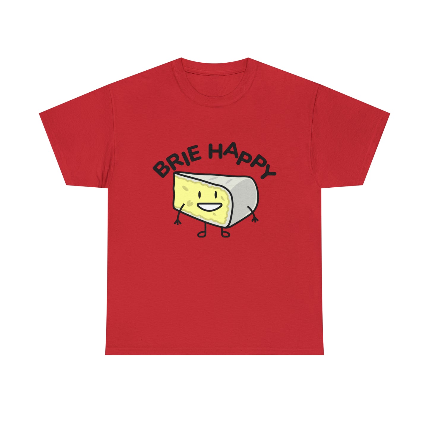 Custom Parody T-shirt, Brie happy design