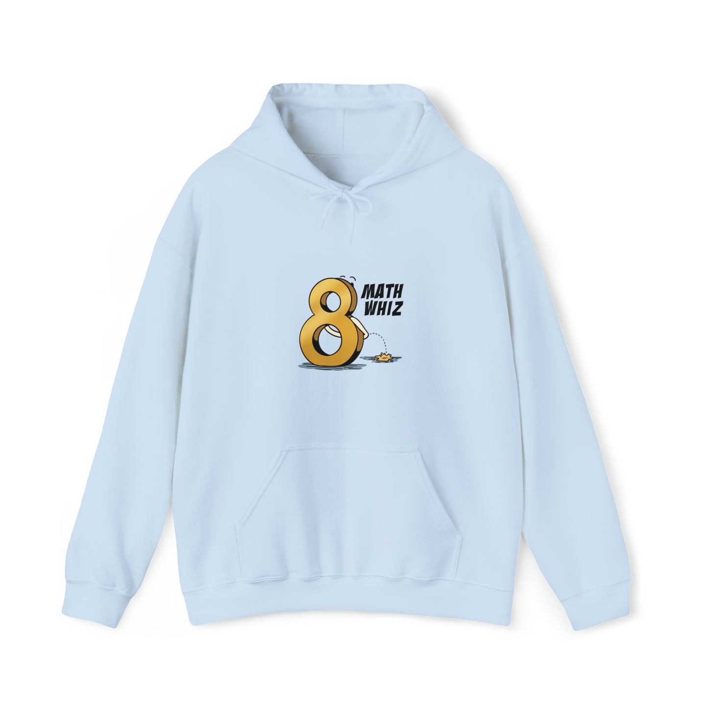 Custom Parody Hooded Sweatshirt, Math Whiz design