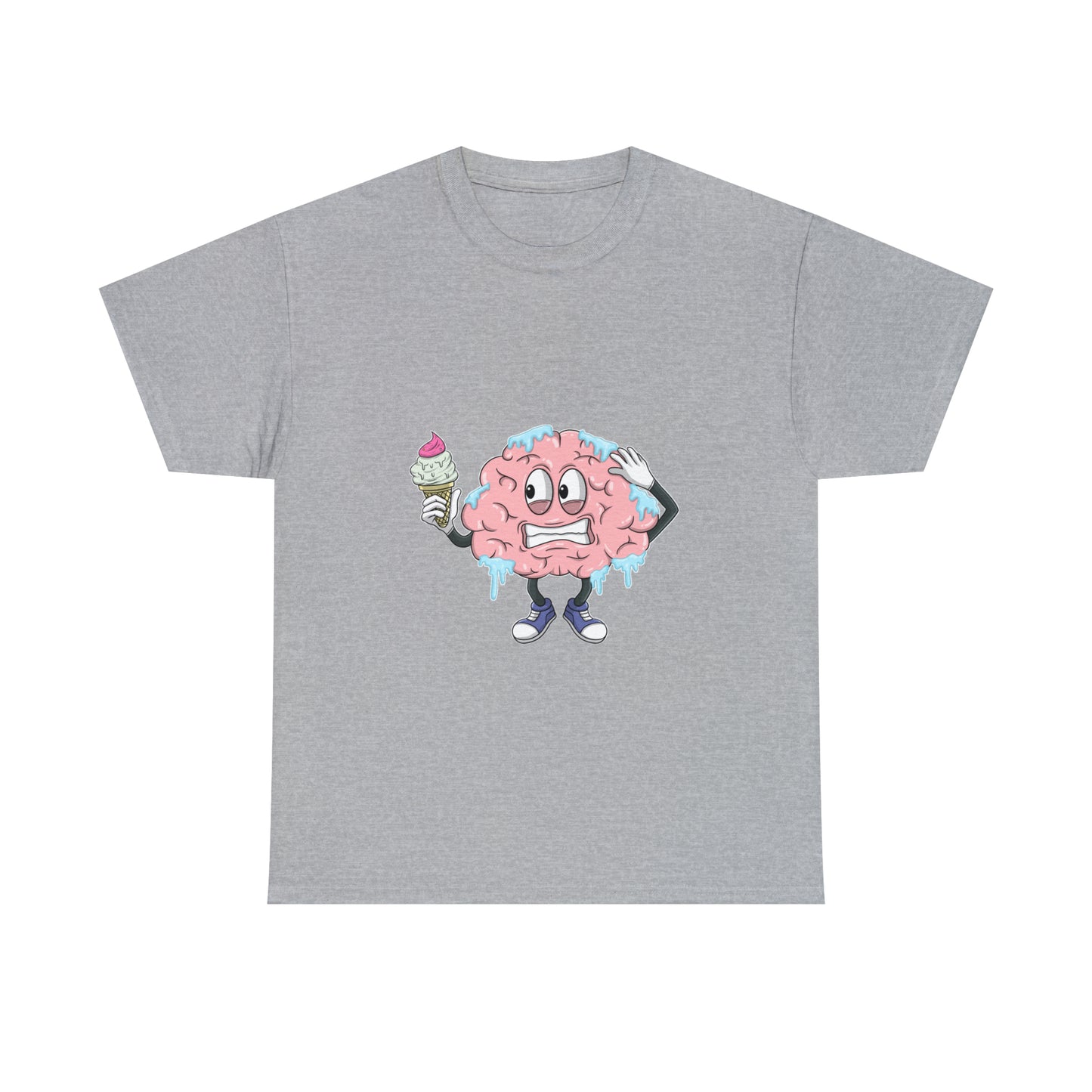 Custom Parody T-shirt, Brain freeze design