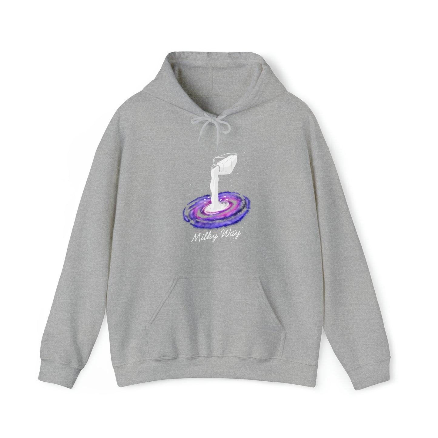 Custom Parody Hooded Sweatshirt, Milky Way design