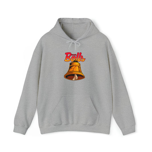 Custom Parody Hooded Sweatshirt, The Bell of the Balls design