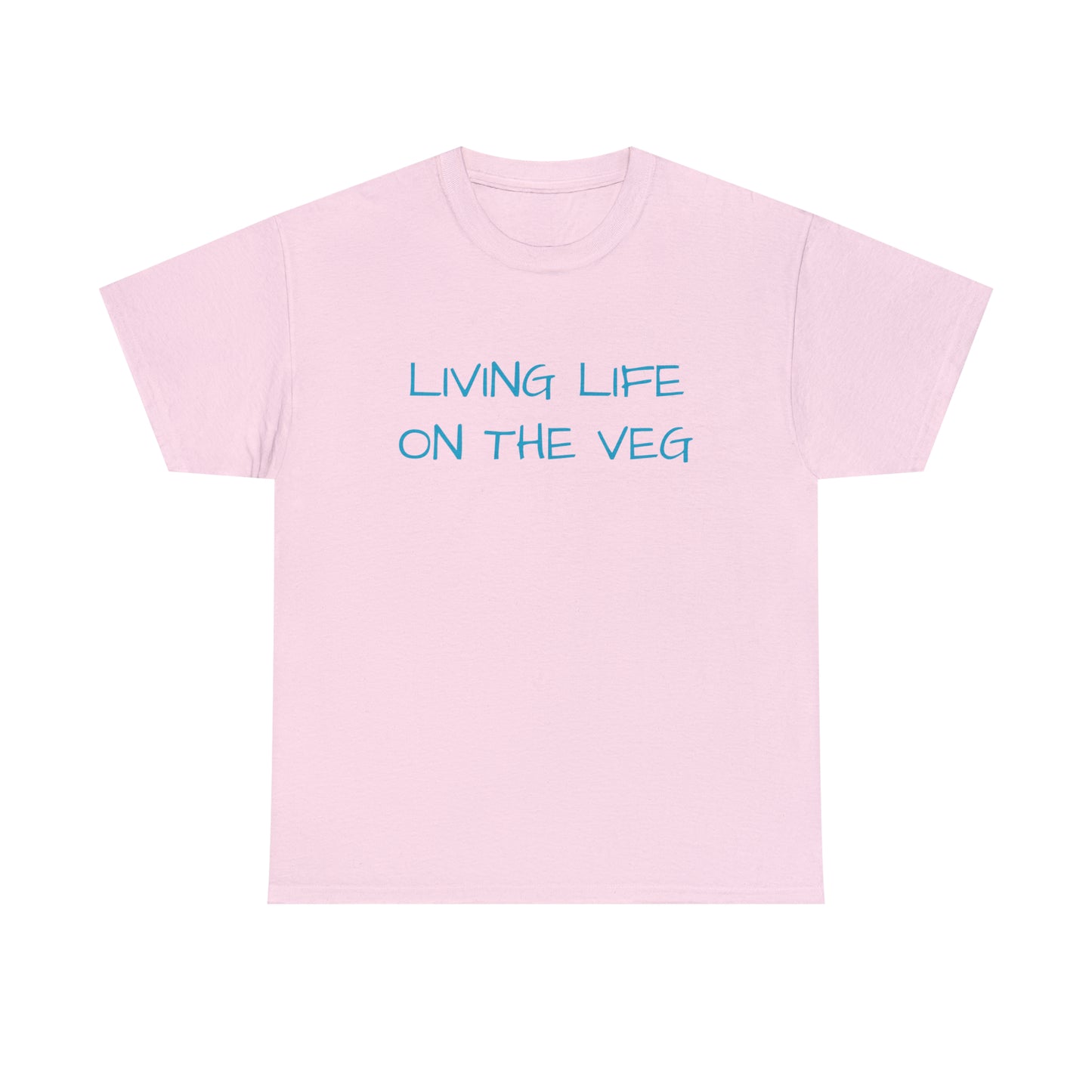 Custom Parody T-shirt, living life on the veg shirt design
