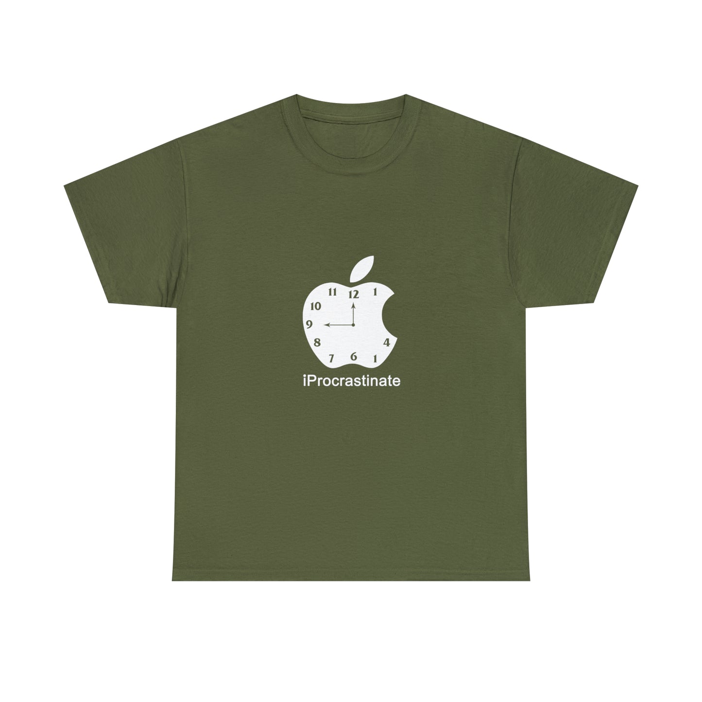 Custom Parody T-shirt, iProcrastinate design
